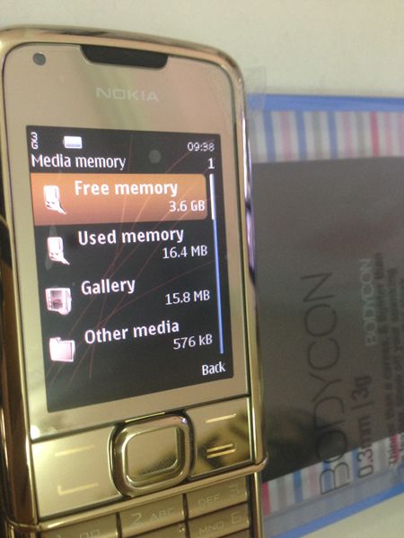 Nokia 8800 Gold - 6700 Gold - 6