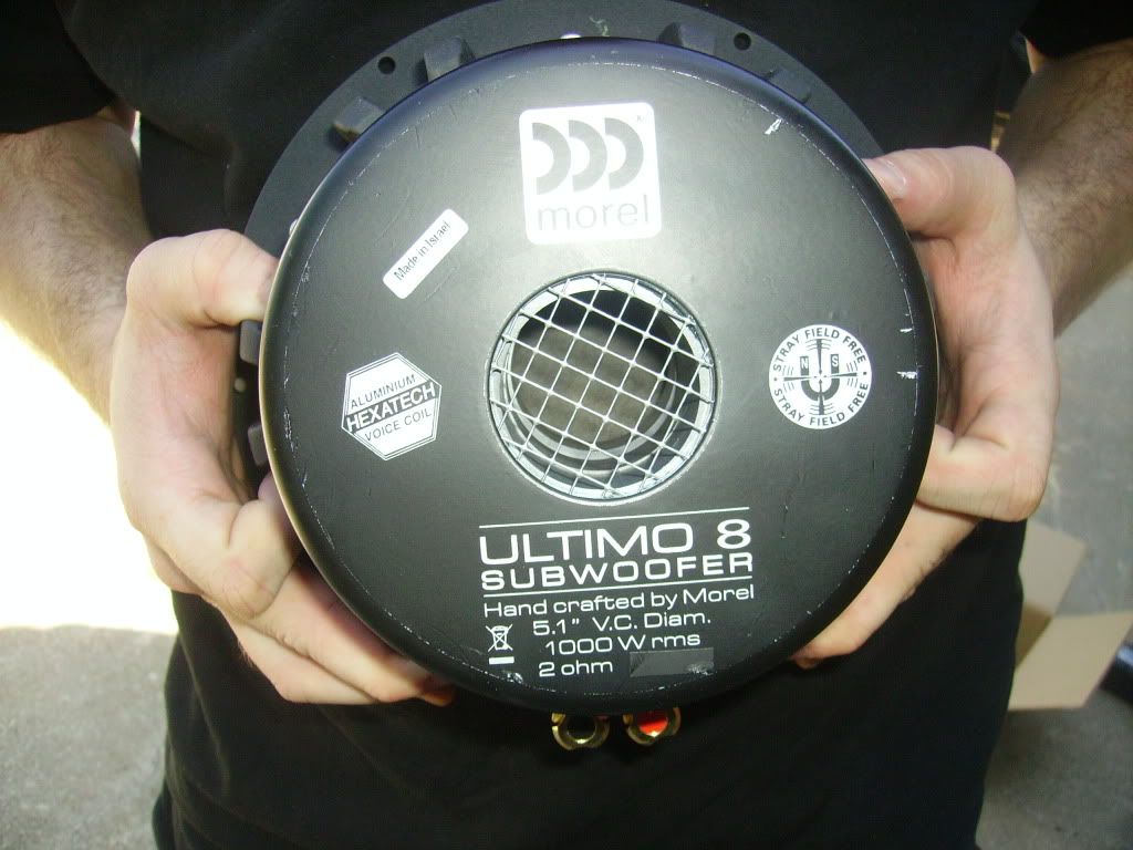 MOREL ULTIMO 8" (2 ohm) Car Stereo Forum