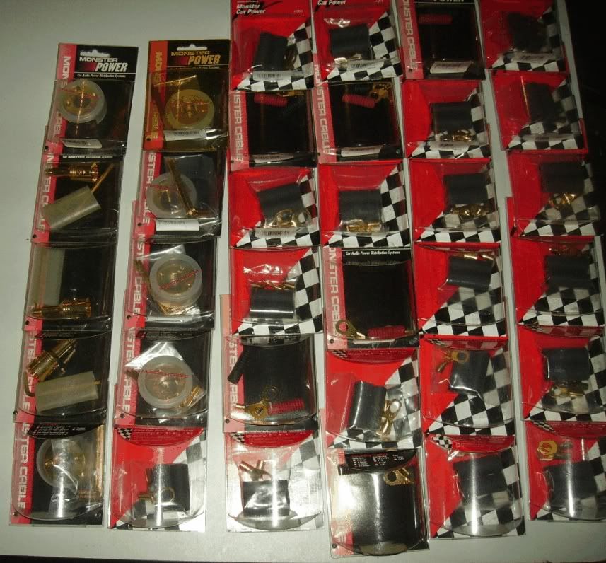 Monster Cable Car Audio spade connectors Car