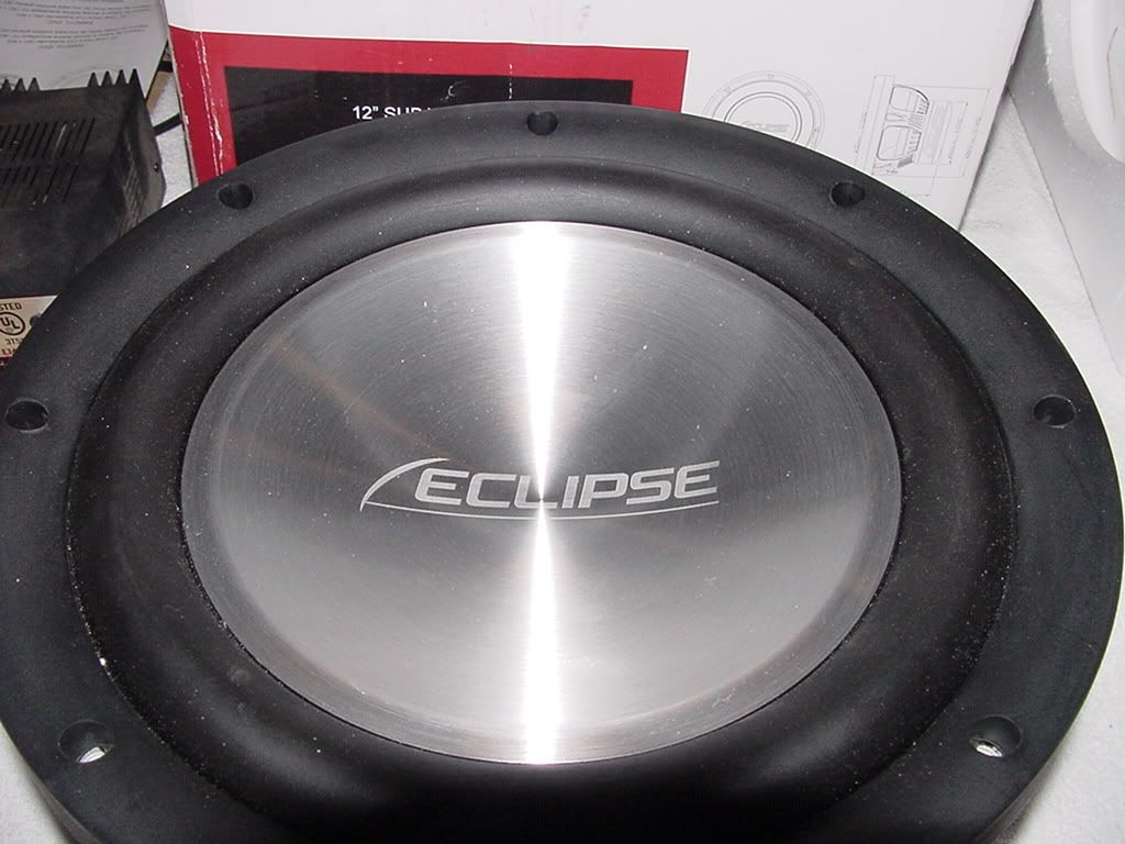 Eclipse SW6210, 12" subwoofer Car Audio Car
