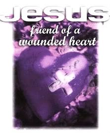 Jesus, friend of the wounded heart