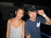 Jamie Chung(Milk) y Justin Chatwin(Goku)