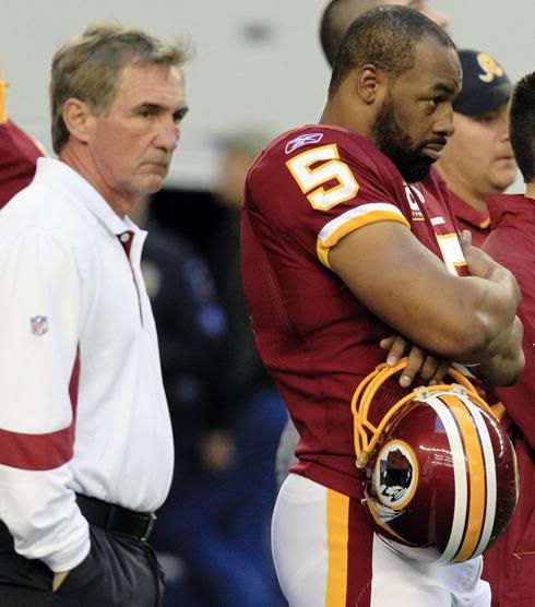 Mike Shanahan and Donovan McNabb