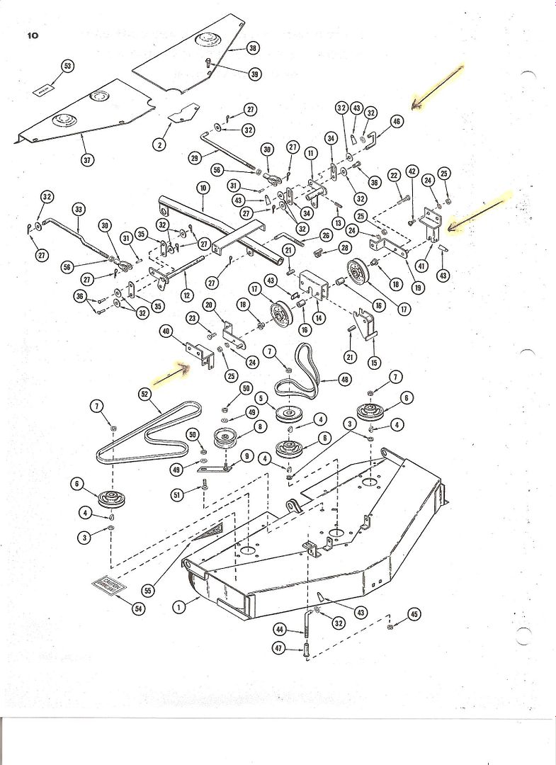 Wiring Diagram Info: 27 Simplicity 44 Inch Mower Deck Belt Diagram