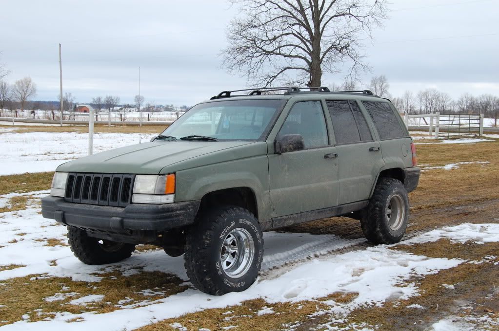 96 Jeep grand cherokee limited lifted #2