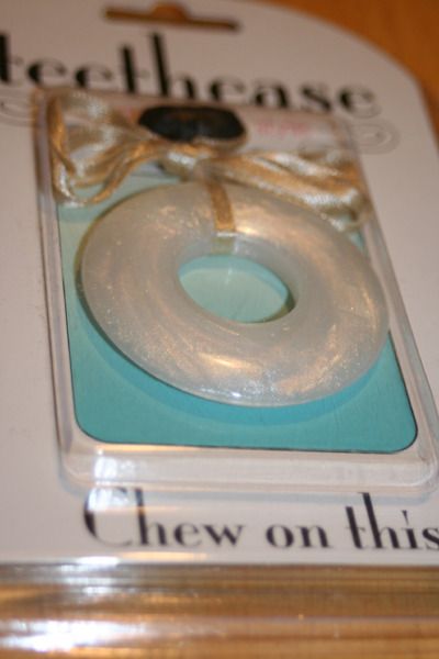 Teethease: wearable teething jewellery