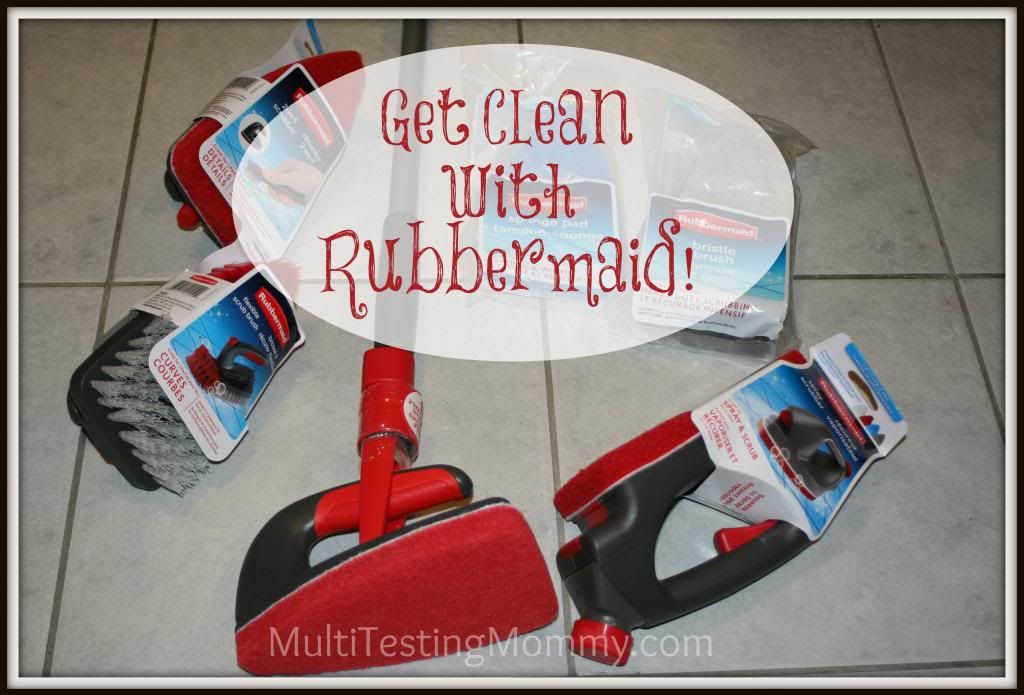 Cleaning with Rubbermaid multitestingmommy.com