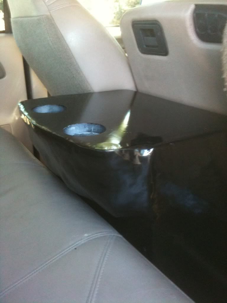 Custom rear center console/sub box Ford Powerstroke Diesel Forum
