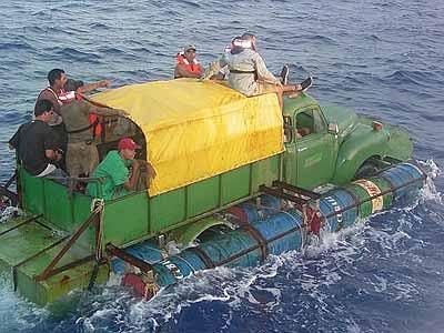 Cuban refugees Pictures, Images and Photos