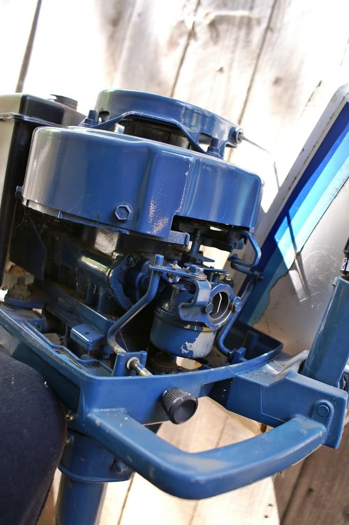 3.5 HP Eska outboard Bloodydecks