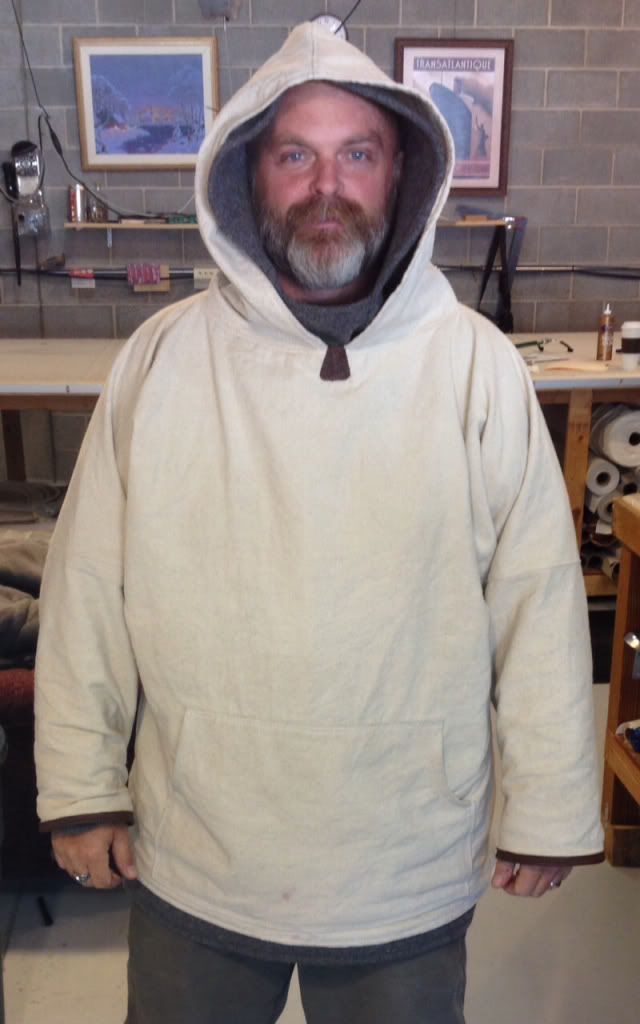 Finished my wool blanket anorak Bushcraft USA Forums