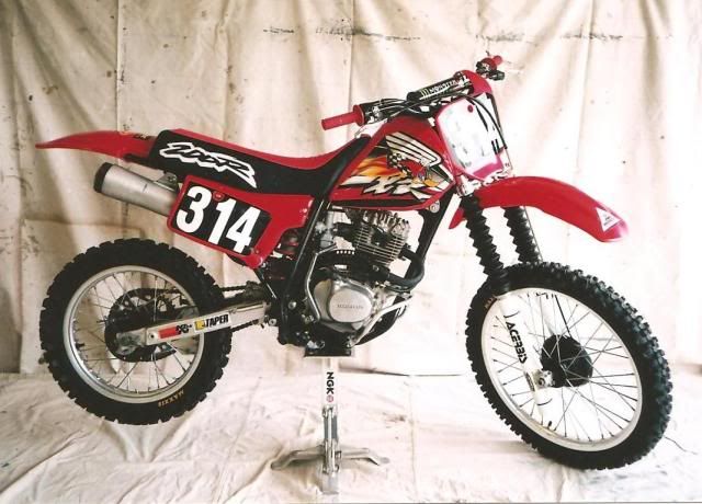 How fast does a honda xr200 go #2