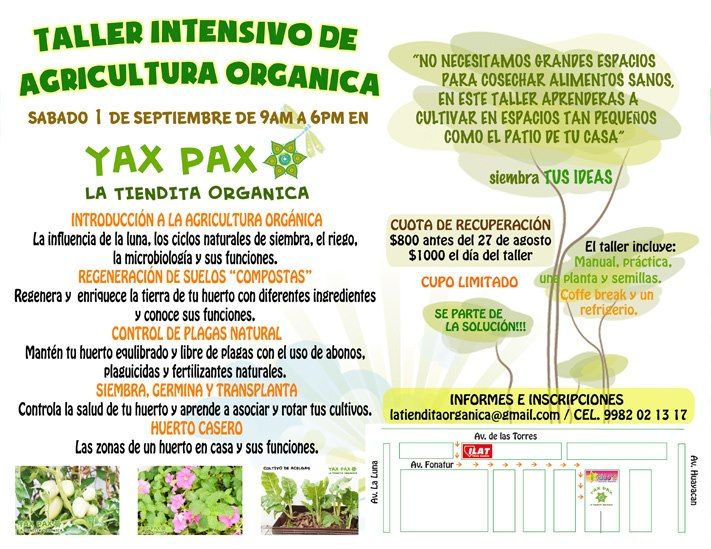 Yax Pax Organic Gardening Seminar