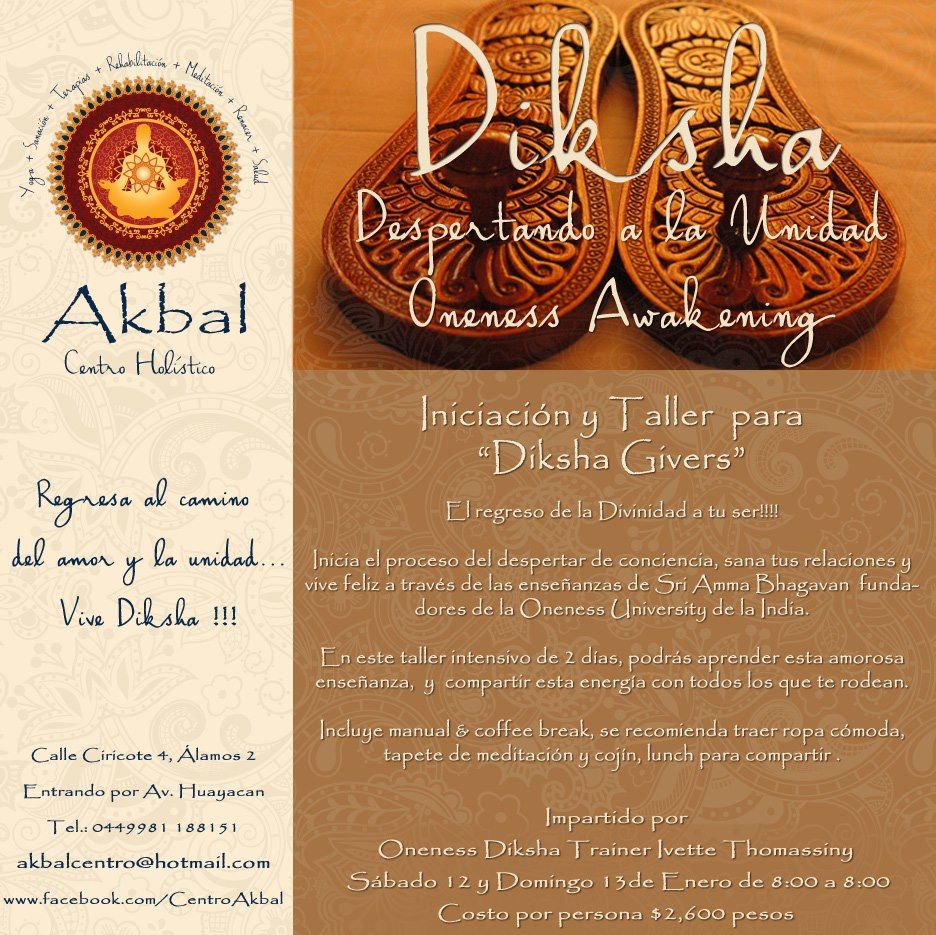 Diksha Givers Workshop Cancun