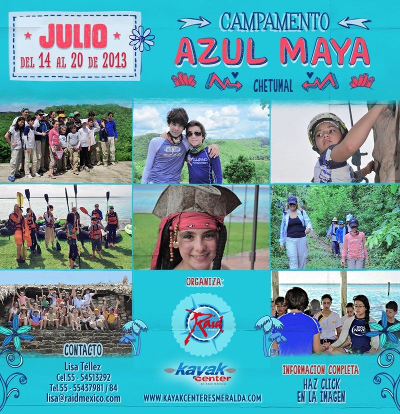 Campamento Azul Maya 2013