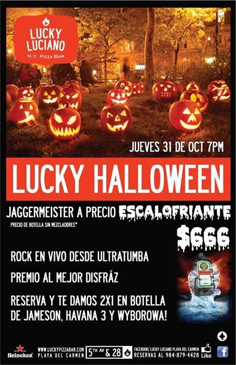 Halloween Party at Lucky Luciano