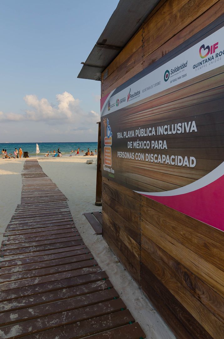 Handicapped Beach Access Playa del Carmen