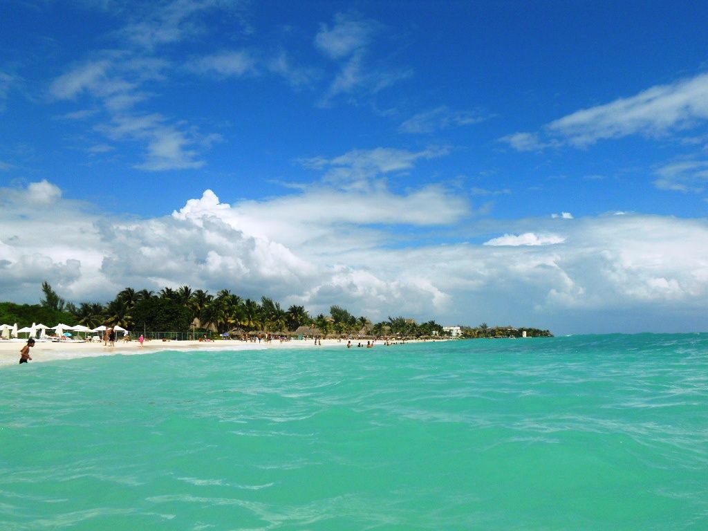 Playa del Carmen beach