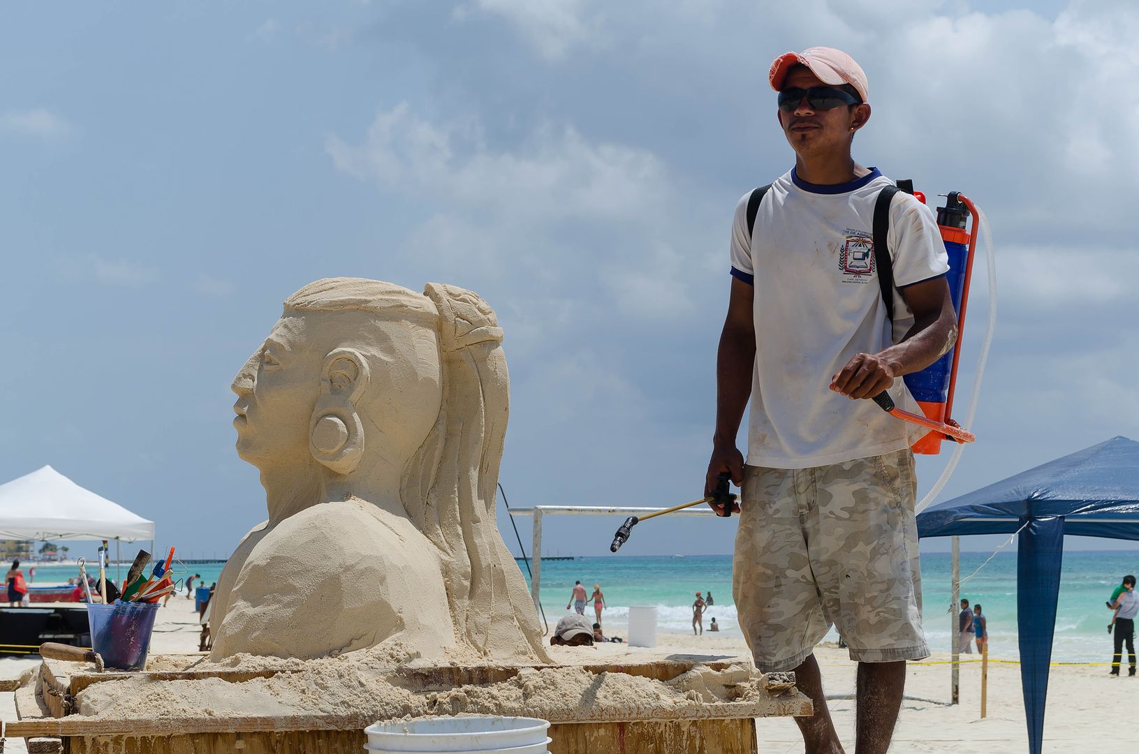 Sand Sculptuing Playa del Carmen