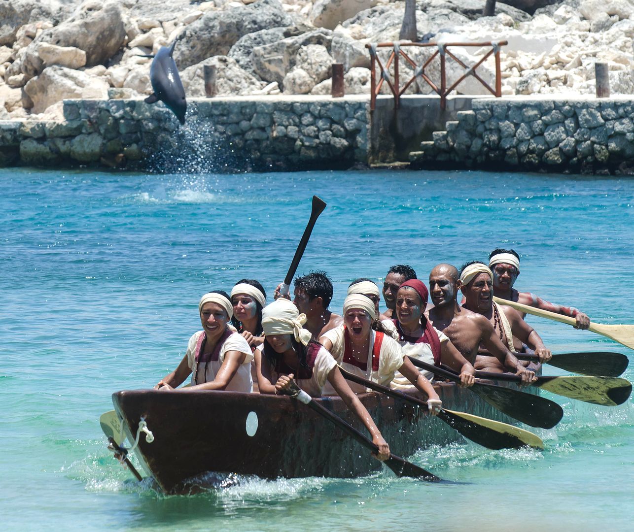 The Return of the Canoes Xcaret Sacred Mayan Journey
