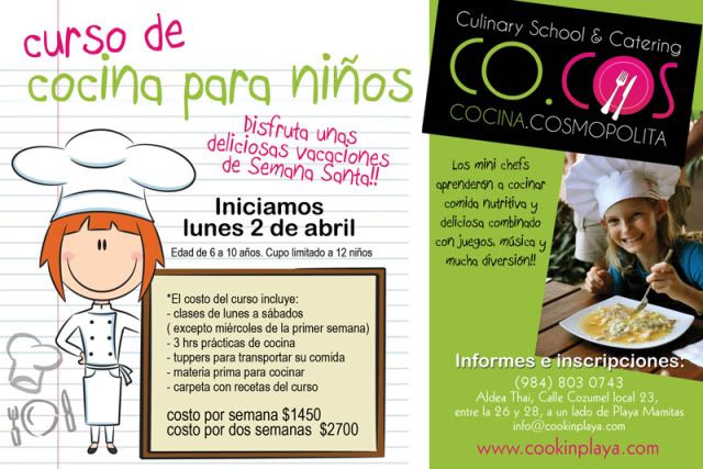 Co.Cos Kids Cooking Classes