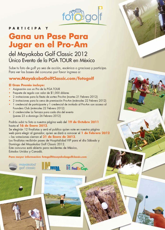 Golf Photography Contest Mayakoba