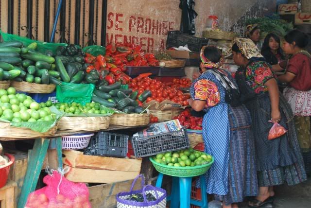 Market Day in Almolongo Guatemala