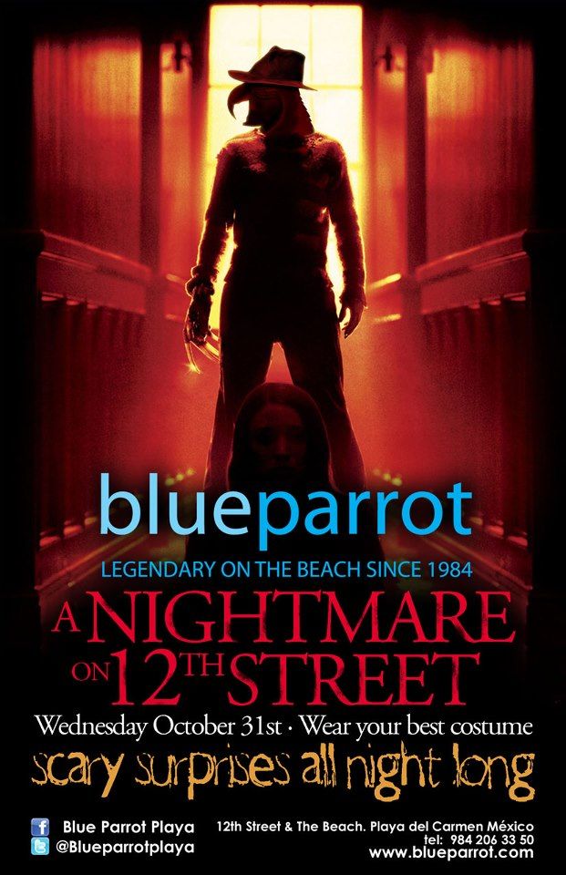 Halloween at The Blue Parrot