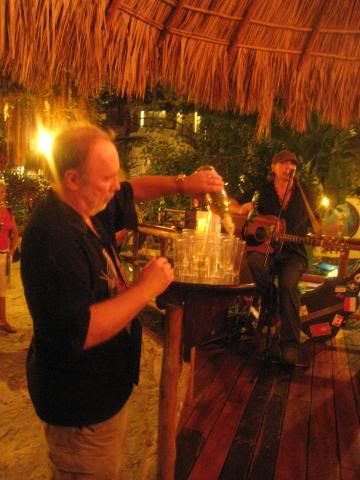 The Tiki Bar in Playa del Carmen