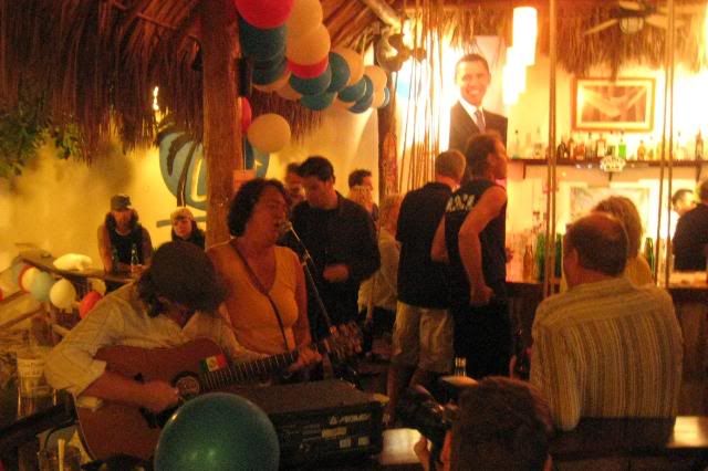 Obama Party in Playa del Carmen Obama Party in Playa del Carmen