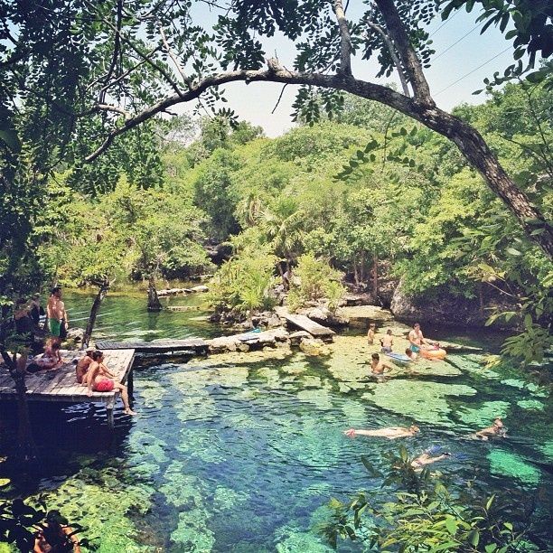 cenote Azul Yucatan