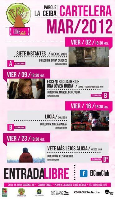 Movies in Playa del Carmen