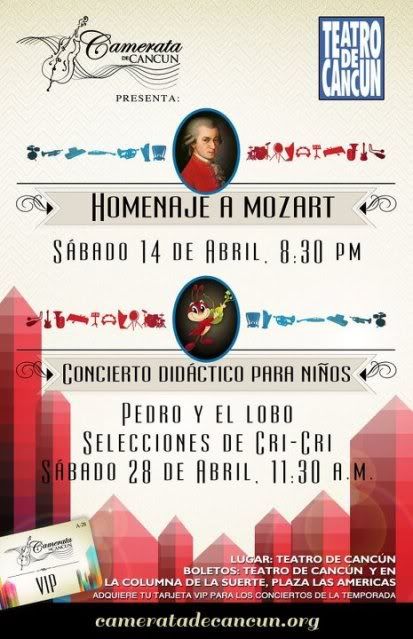 Mozart Concert in Cancun