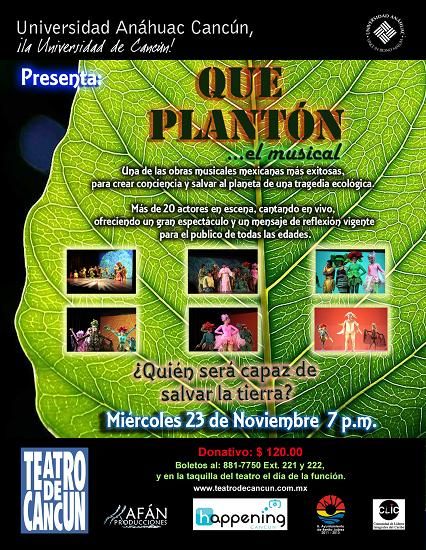 QUE PLANTON The Musical QUE PLANTON The Musical