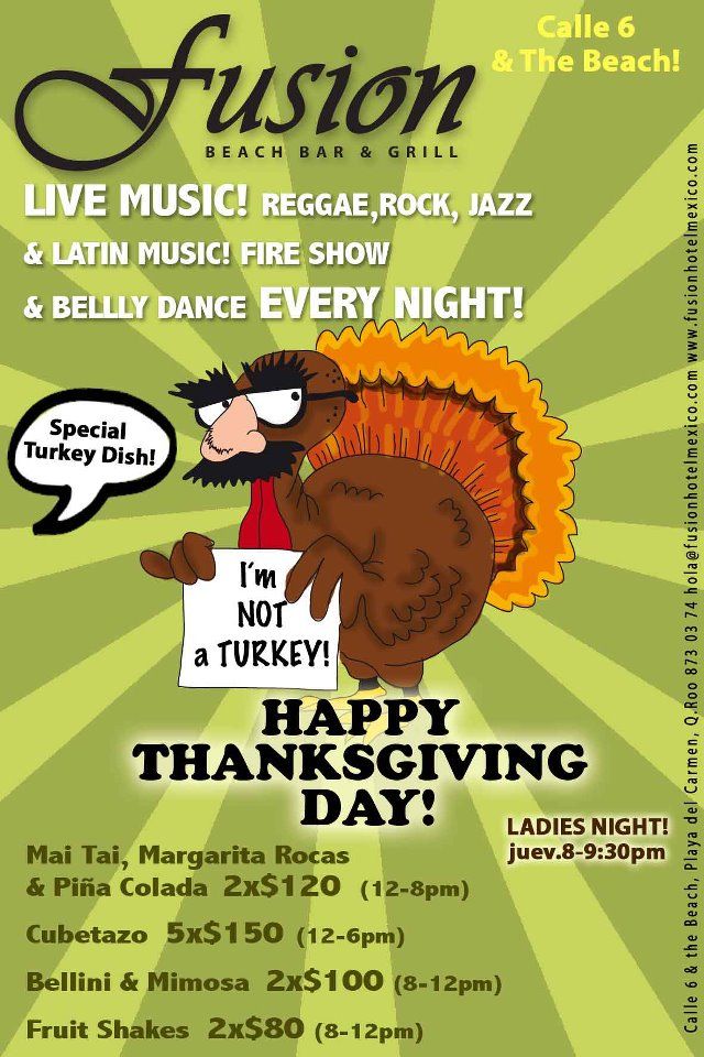 Thanksgiving at Fusion