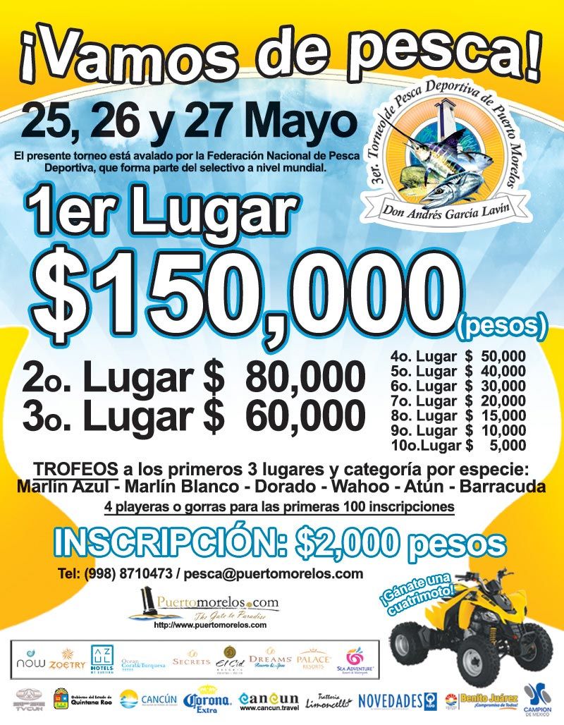 Sportfishing Tournament Puerto Morelos 2012