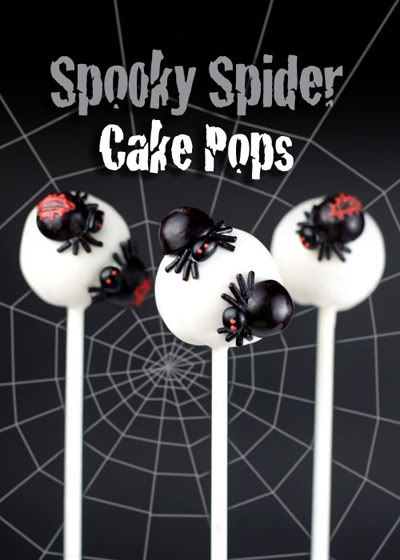 Spooky Spider Cake Pops Halloween Recipe