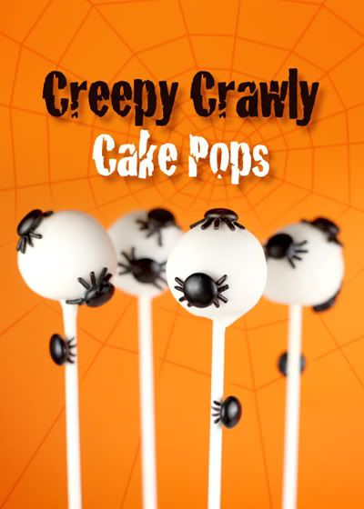 Creepy Crawly Cake Pops Halloween Recipe