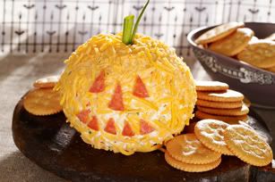 Cheesy Jack-o'-Lantern Halloween Recipe