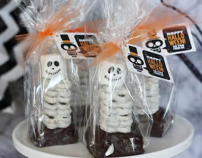 Skeleton Stacks Halloween Sweets Recipe