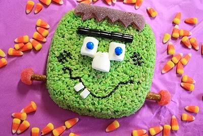 Franken-Crunch to Munch Halloween Recipe