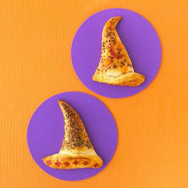 Witch's Hat Calzones Halloween Recipe