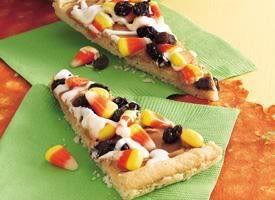 Halloween Cookie Pizza Halloween Sweets Recipe