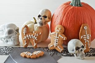 Skeleton Cookies Halloween Recipe