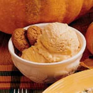 Pumpkin Ice Cream Halloween Recipe