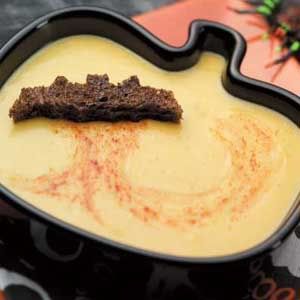 Acorn Squash Soup Halloween Recipe