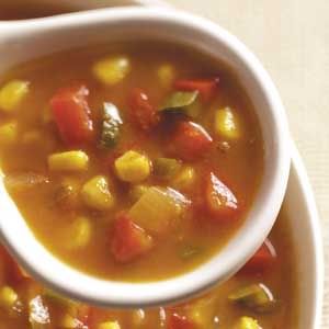 Pumpkin Corn Soup Halloween Recipe