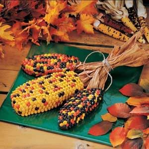 Indian Corn Cakes Halloween Recipe