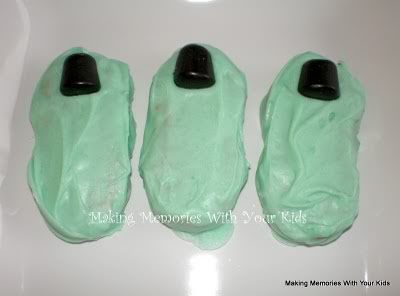 Gruesome Green Toes Halloween Sweets Recipe
