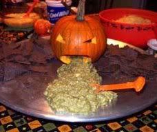 Pukin Pumpkin Halloween Dip Recipe